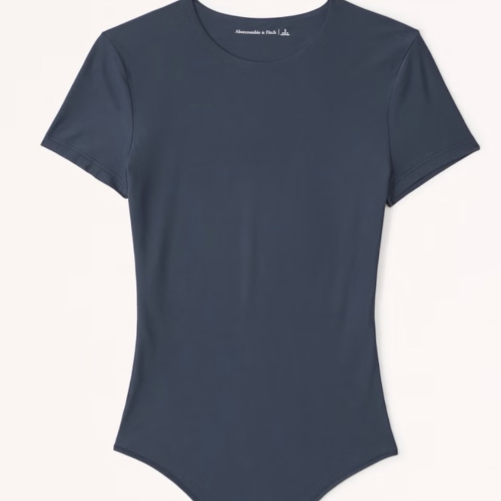 Abercrombie Seamless Matte Bodysuit Navy (buy 2 for $50)
